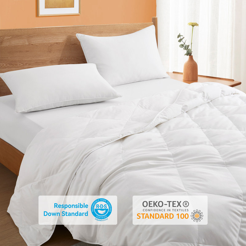 Puredown Lightweight Duvet Insert Down Blanket & Reviews Wayfair